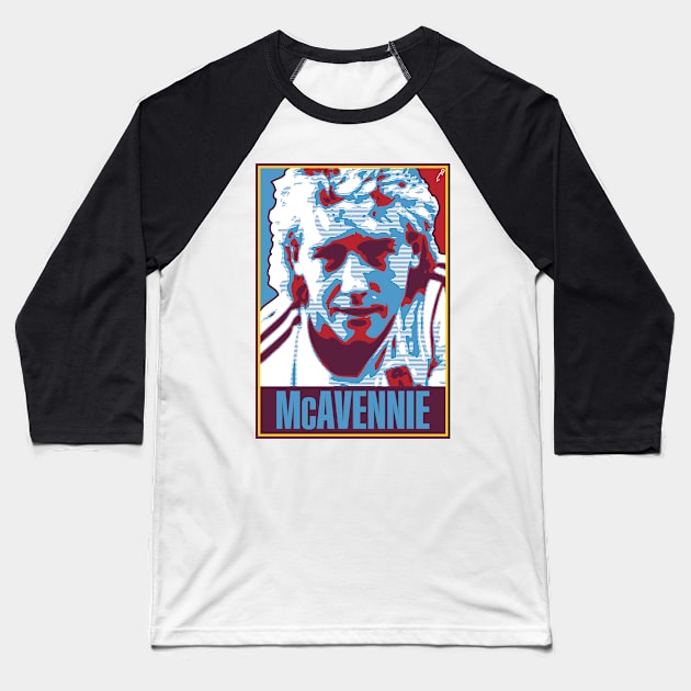 McAvennie Baseball T-Shirt by DAFTFISH